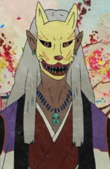 Man in Fox Mask