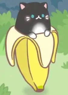 Black and White Bananya
